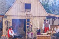 De Slag om Grolle, een levendig historisch festival met re-enactors die het leven in 1627 herbeleven, inclusief veldslagen en ambachten.