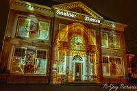 Enschede Lights Up: Een spectaculaire lichtshow met de Oude Bank als canvas voor Sneller-Zijlstra (Overijssel)!