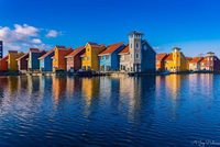 Reitdiephaven Groningen: Een stukje Scandinavië in Nederland - Kleurrijke houten huisjes creëren een unieke sfeer!