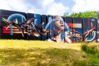 Kleurrijk spektakel: Street Art De Berenkuil Eindhoven is een must-see!