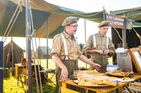 &quot;Gedenkwaardige herdenking van de Waalcrossing 1944-2023: eerbetoon aan moed en vastberadenheid tijdens de historische gebeurtenis.&quot;