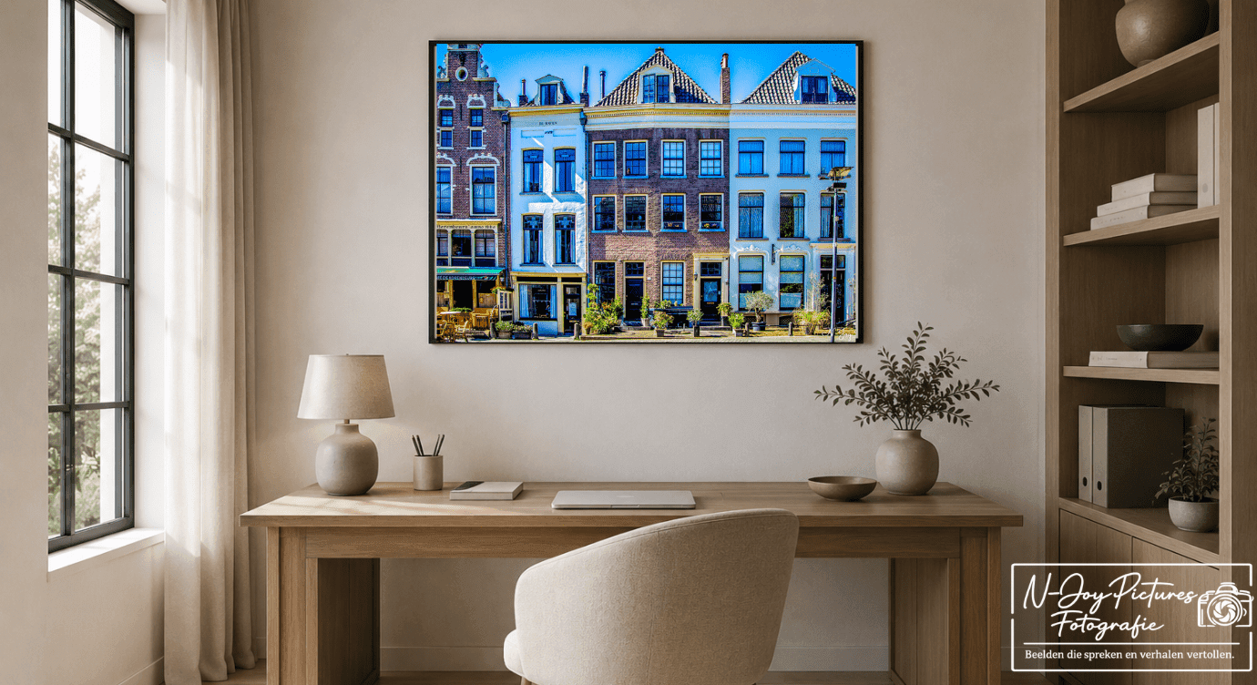 Hanzestad Zutphen 8 Hanzestad wanddecoratie in werkkamer