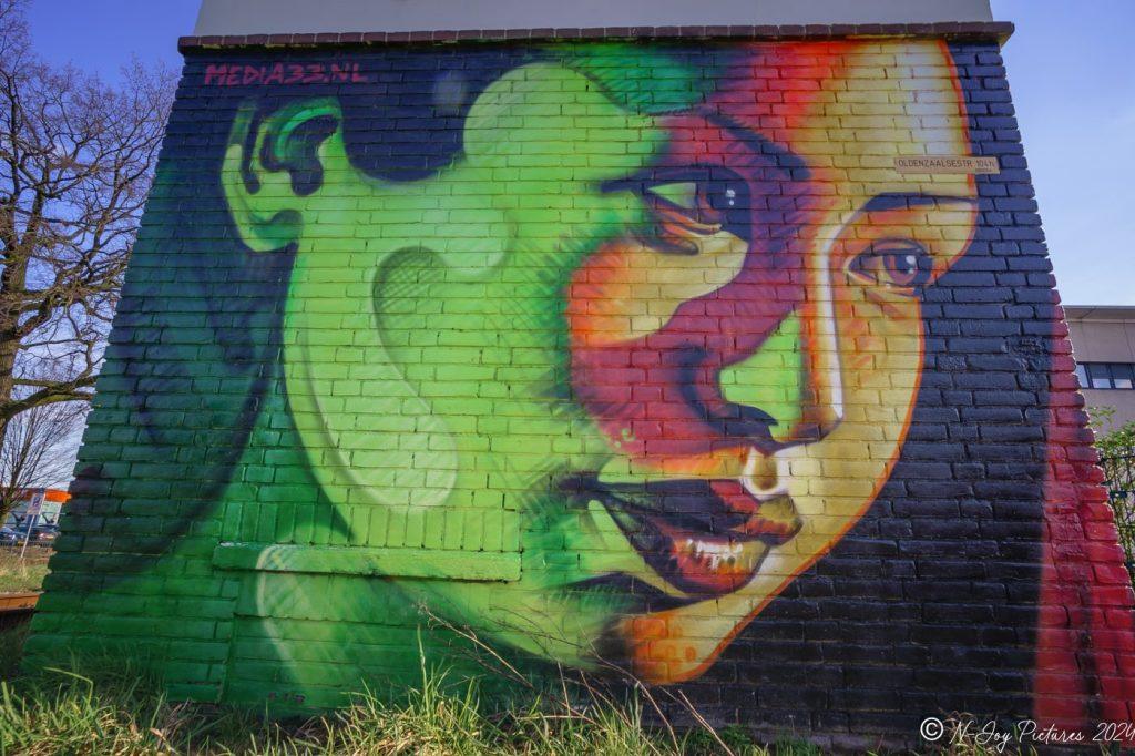 Ontdek 5 Betoverende Plekken met Street Art in Enschede: De Creatieve Hartslag van de Stad! 19 Street art Enschede: Performance Factory. Bewonder de foto’s en neem snel contact met me op!
