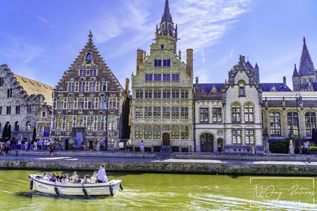 Schilderachtig Gent: Korenlei en Graslei in detail. Zie hoe N-Joy Pictures deze prachtige plek vastlegt. Jouw project hier? Neem contact op!