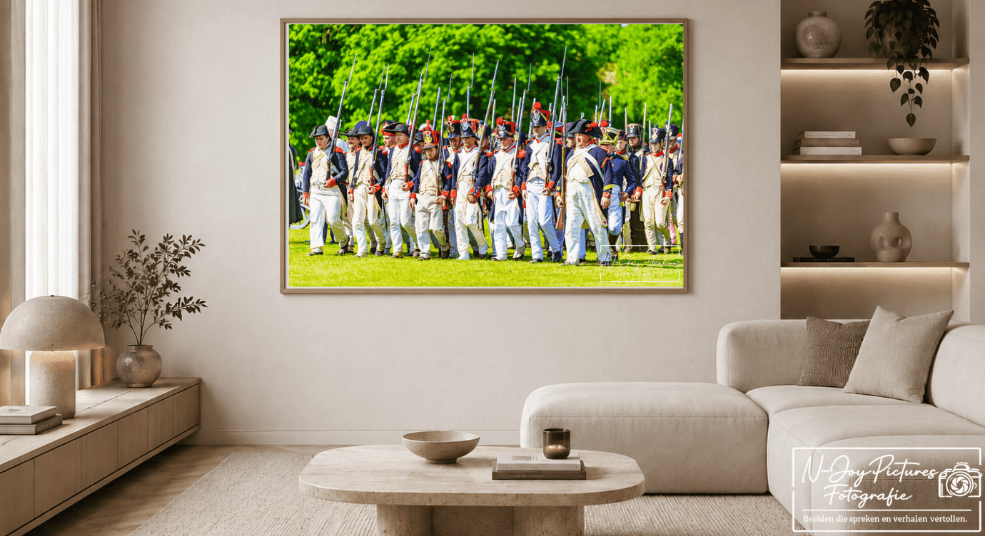 Exclusieve wanddecoratie De Slag om Ruighenrode