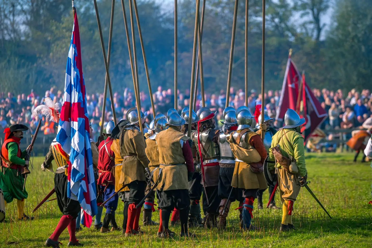 Veldslag tijdens de Slag om Grolle 2024. #SlagOmGrolle #Groenlo #Geschiedenis #Middeleeuwen